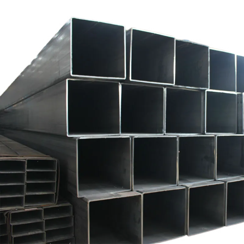 China Manufacturer Low Carbon Black Steel Mild Steel Square Tube Seamless Steel Pipe